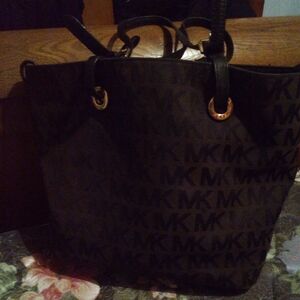 Michael Kors large black handbag